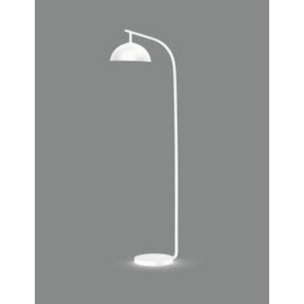 Mylights Modern Spor Mat Beyaz Yerden Aydınlatma 180 cm Köşe Lambası Lambader