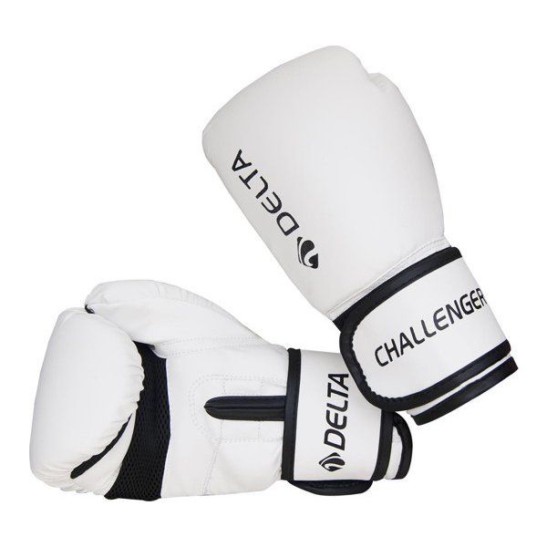 Delta Challenger Dura-Strong Beyaz Siyah Boks Eldiveni