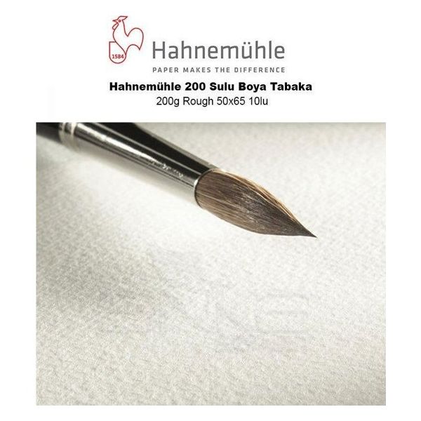 Hahnemühle 200 g Rough 50x65 10'lu 200 Sulu Boya Tabaka