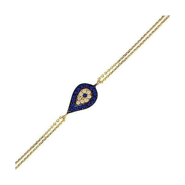 Bilezikhane 14BLK0013 2,31 gr 14 Ayar Altın Damla Bileklik