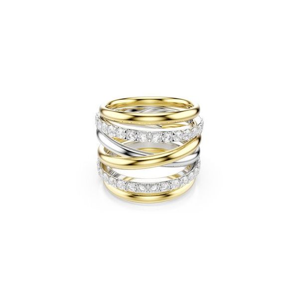 Swarovski 5740413 Hyperbola Ring Whi-Mix 52 Yüzük