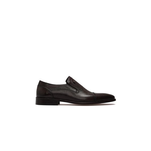 Pierre Cardin 25Y 103255 M Hakiki Deri Kahve Erkek Klasik Ayakkabı