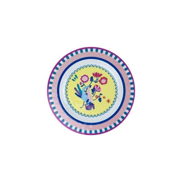 Baci Milano Mamma Mia 6'lı 28 cm El Desenli Yemek Tabağı Seti