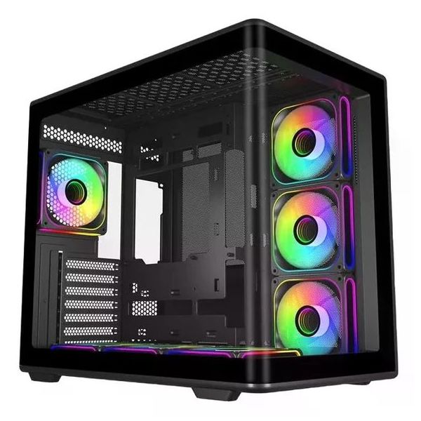 Cooler Master Elite 600 E600-KGNN-S02 ARGB Fanlı Siyah ATX Gaming Bilgisayar Kasası
