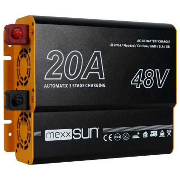 Mexxsun AC-DC 48V 20 Ah Akü Şarj Cihazı