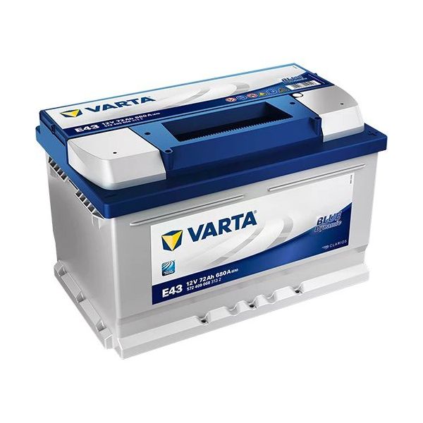 Varta E43 12 V 72 Ah 680A Blue Dynamic Akü