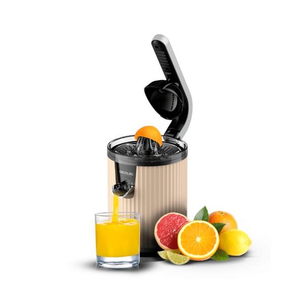 Cecotec Xqueeze RetroJuice 600 Beige Narenciye Sıkacağı