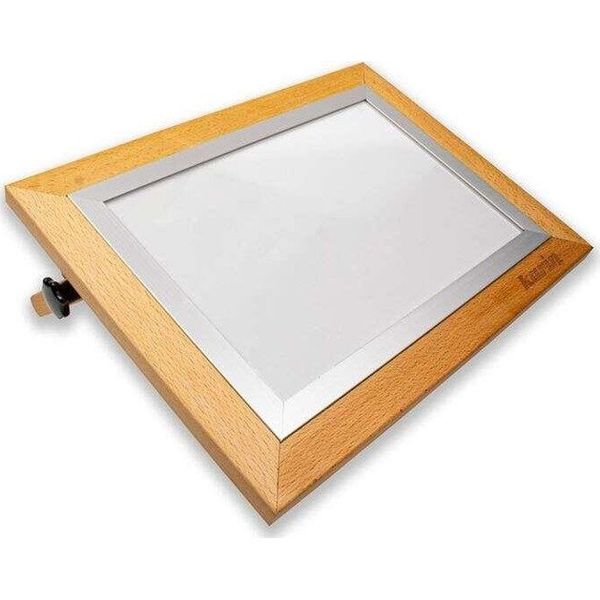 Karin Naturel Kayın Led Işıklı 50x70 cm Eskiz ve Çizim Masası