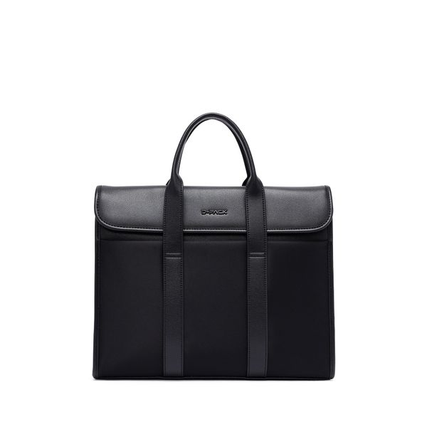 Derimod 25SBD302514 D-Pack Erkek Siyah Kumaş Evrak Çantas