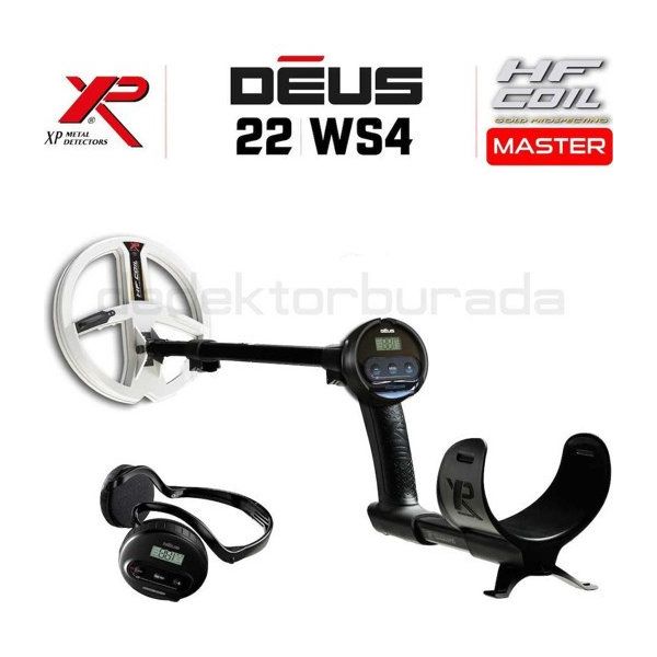 XP Dedektör Deus 22,5 cm HF Başlık WS4 Master