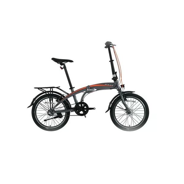 Bisan FX 3500-NX3 32 cm V 20 Jant NEX.3 Vites Metalik Gri Turuncu Katlanır Bisiklet