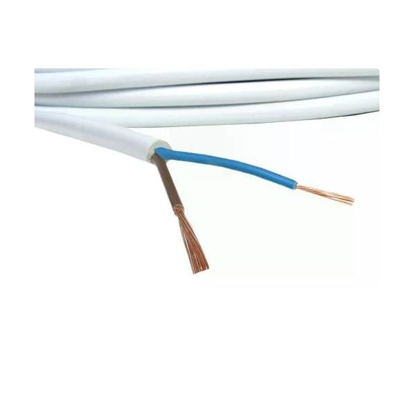 Öznur H05vv-F 1 mt 2x1.5 mm Beyaz Ttr Çok Telli Kablo