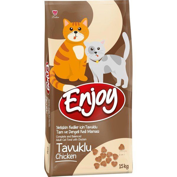 Enjoy Tavuklu 15 kg Yetişkin Kuru Kedi Maması