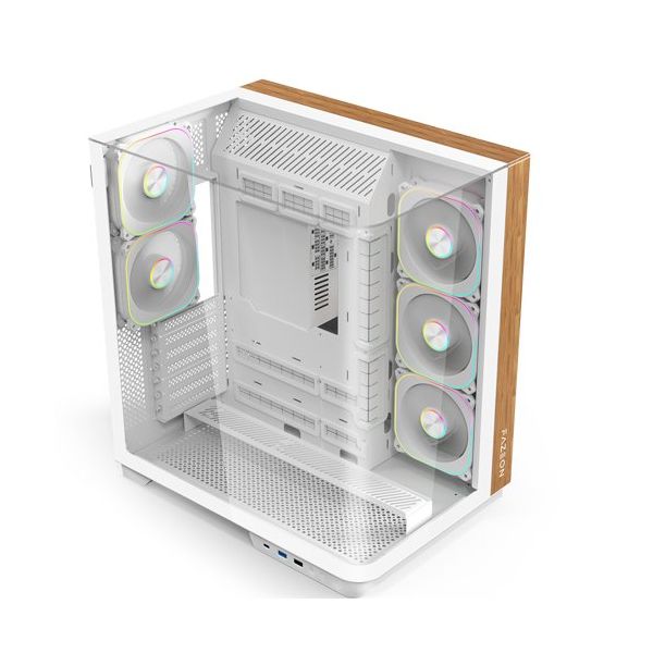 Fazeon F25 A850BWQW ARGB Fanlı 850 W Beyaz ATX Gaming Bilgisayar Kasası