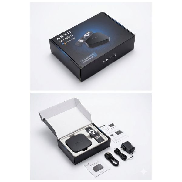 Arris VIP7100 8 GB 4K Android Tv Box