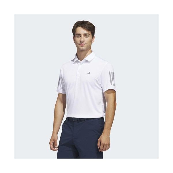 Adidas KC5548 Performance Erkek Beyaz Polo Tişört