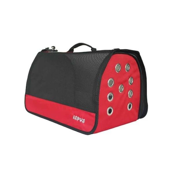 Lepus Mesh Bag Kırmızı Kedi Köpek Taşıma Çantası