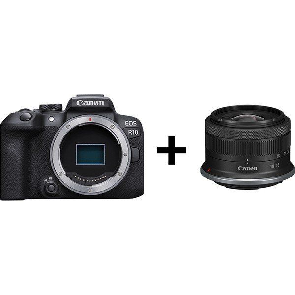 Canon EOS R10 + 18-45mm Aynasız Fotoğraf Makinesi