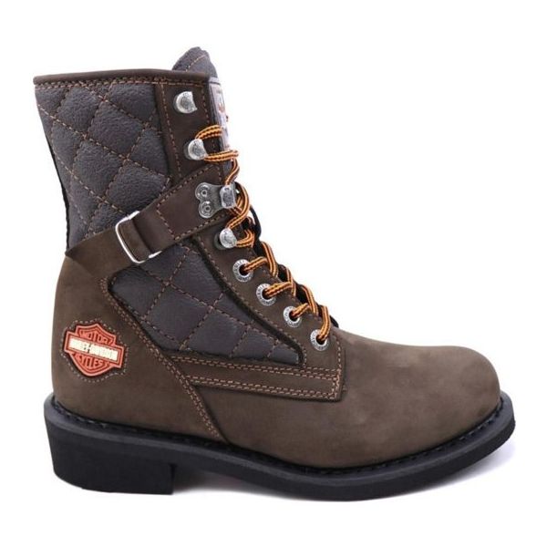 Harley Davidson New Worker Koyu Kahve Erkek Bot