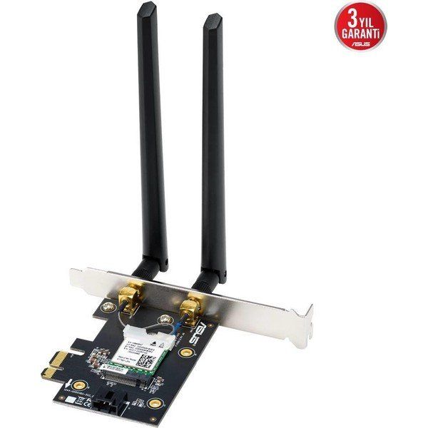 Asus PCE-BE6500 Wİifi 7 Siyah Bluetooth Kablosuz Adaptör
