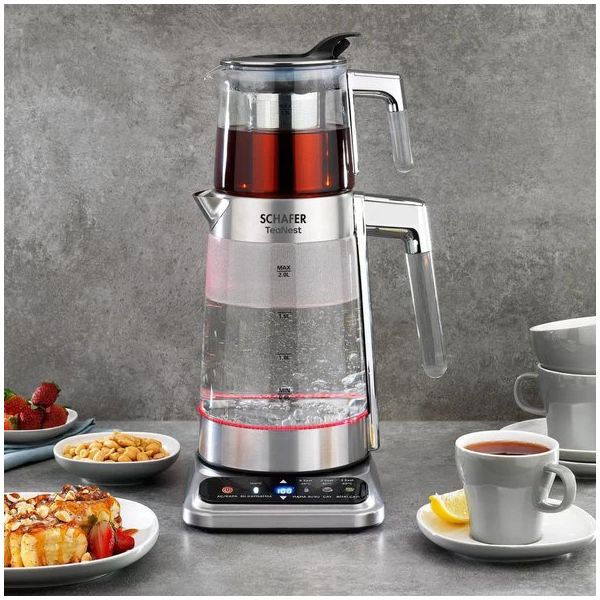 Schafer TeaNest Cam Çay Makinesi