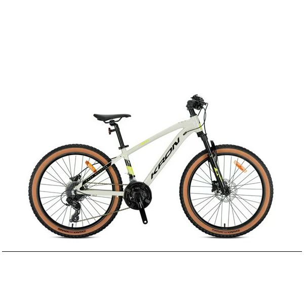 Kron Xc 100 27.5 Jant 8 Vites HD Bej Neon Sarı Siyah Dağ Bisikleti