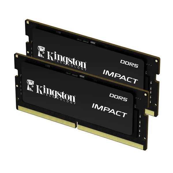 Kingston KF556S40IBK2-64TR 2x32 GB Impact 64 GB DDR5 5600MHz CL40 Notebook Performans RAM