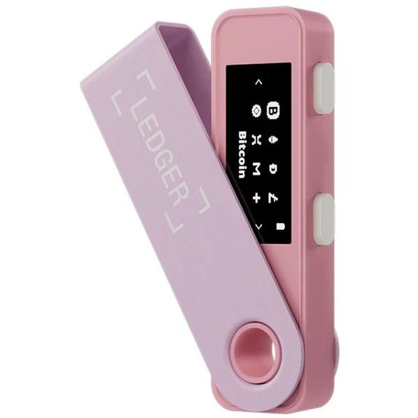 Ledger Nano S Plus Pastel Pembe Kripto Donanım Cüzdanı