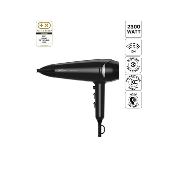 Arzum AR5138 Hairstar Ion 2300 W Siyah Saç Kurutma Makinesi