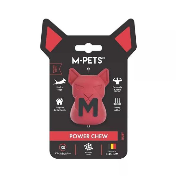 M-Pets Power Chew Ruby XS Kauçuk Köpek Ödül Oyuncağı