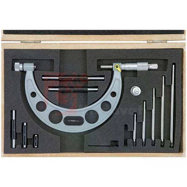 Asimeto AS-111 800-900 mm Değiştirilebilir Çubuklu Mekanik Dışçap Mikrometresi