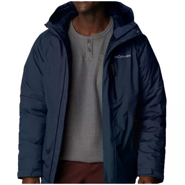 Columbia WM3085 Oak Harbor Lacivert Erkek Outdoor Mont