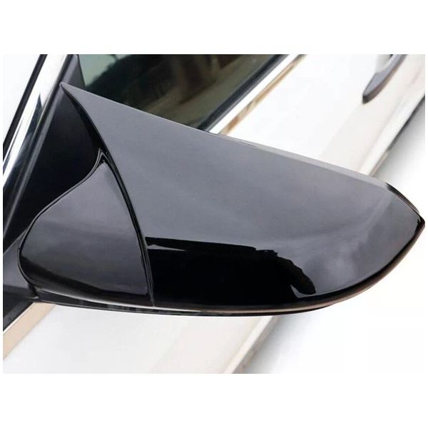 Omsa Sinyalsiz Piano Black ABS 2016-2020 Arası Hyundai Elantra Yarasa Ayna Kapağı