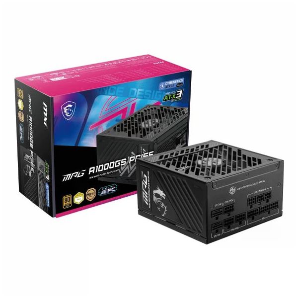 MSI MPG A1000GS PCIE5 1000 W Power Supply