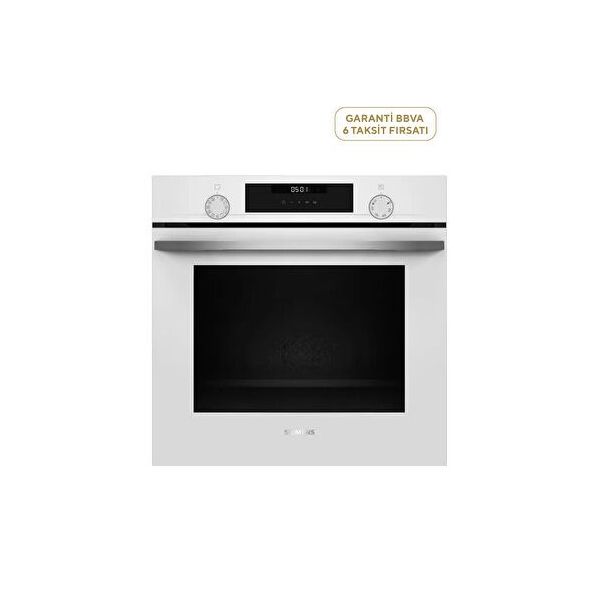 Siemens HU717ABV0T Beyaz Ankastre Fırın