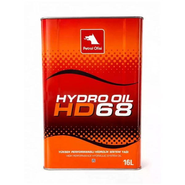 Petrol Ofisi Hydro Oil HD 68 - 16 lt Hidrolik Yağı