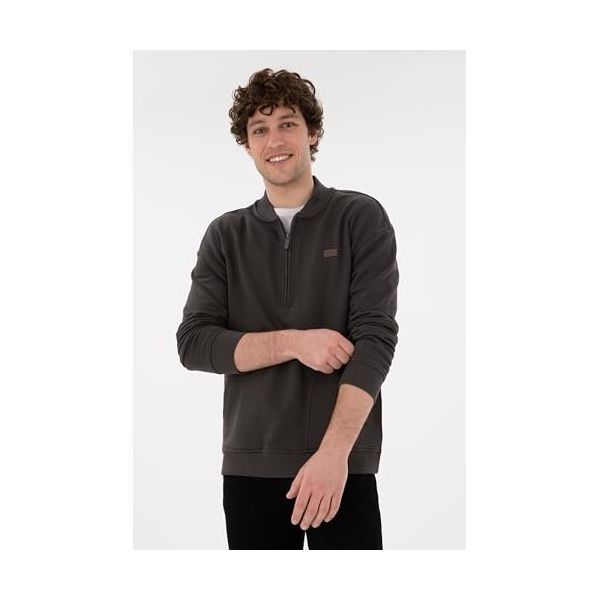 U.S. Polo Assn. 50293380-VR006 Antrasit Erkek Sweatshirt