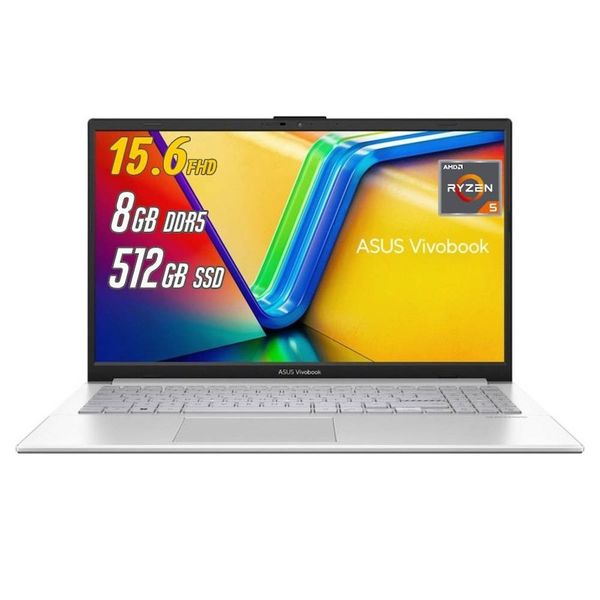 ASUS Vivobook Go 15 E1504FA-BQ4442 Ryzen 5 7520U 8GB RAM 512GB SSD FreeDOS 15.6 inç Laptop