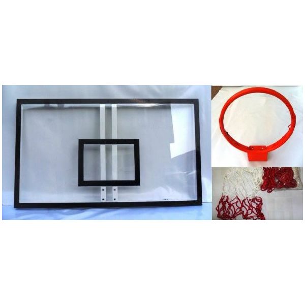 Adelinspor 105x180 20 mm Akrilik Cam Hidrolik Çember Panya Seti
