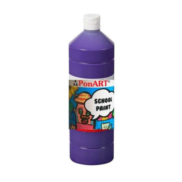 Ponart School Paint PSP-2209 1 L Mor Tempera Boya
