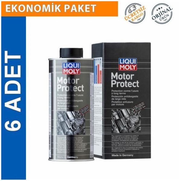 Liqui Moly Protect Sentetik 500 ml 6'lı Motor Yağ Katkısı