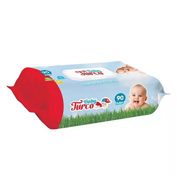 Baby Turco Klasik 90 Yaprak Islak Havlu Mendil