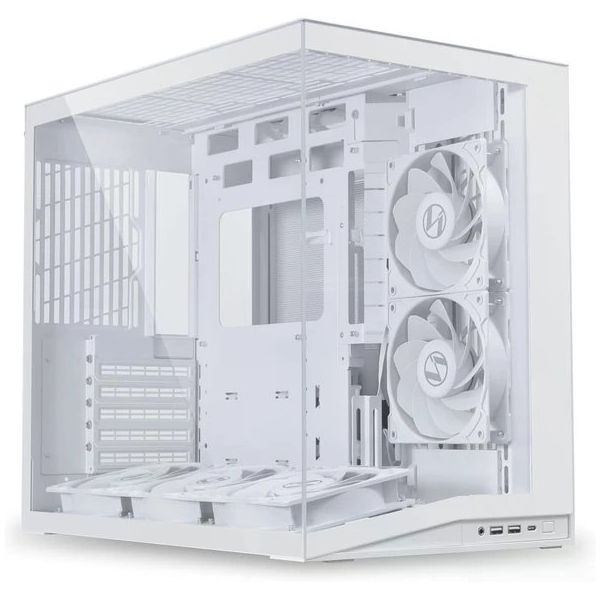 Lian Li O11 Dynamic Mini V2 Flow G99.O11DMIV2FW.00 Fanlı Beyaz ATX Gaming Bilgisayar Kasası