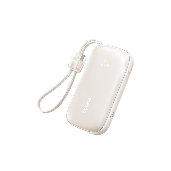 Baseus Enerfill FC21 QPow3 Ultra 10.000 mAh 45W Dijital Göstergeli Titanyum Powerbank