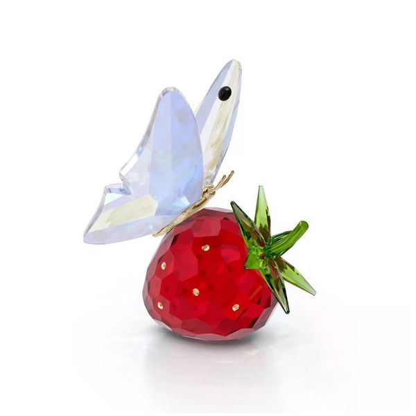 Swarovski 5666846 Idyllia Butterfly And Strawberry Ev Dekorasyonu
