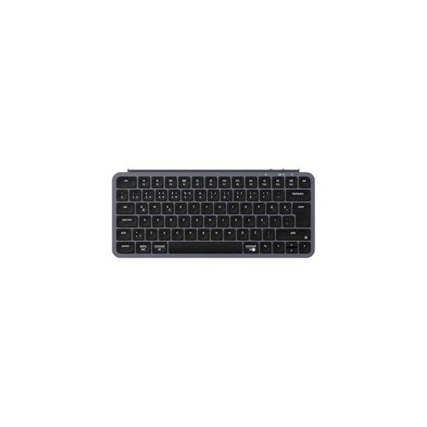 Keychron B1 Pro Ultra-Slim Gri %75 TKL Kablolu/Kablosuz Klavye