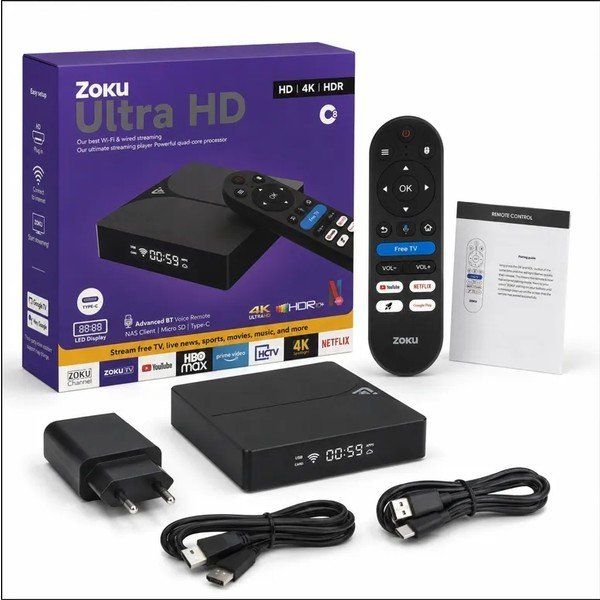 Pell C8 16 GB 4K Android Tv Box