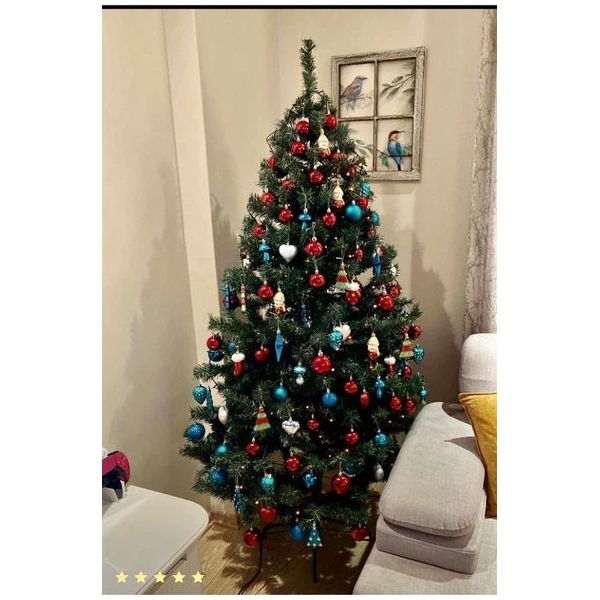 Winterfest 180 cm 580 Dal Demir Ayaklı Yılbaşı Ağacı