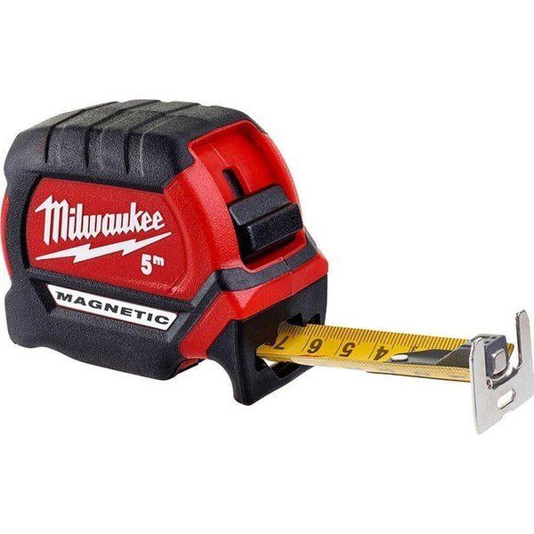 Milwaukee 27 mm 5 mt Manyetik Şerit Metre