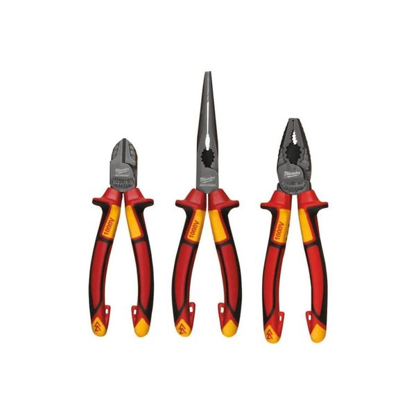 Milwaukee T4932464575 VDE 3 Parça Pense Seti